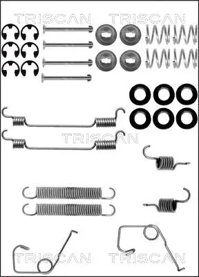 комплект принадлежности, спирани челюсти TRISCAN             