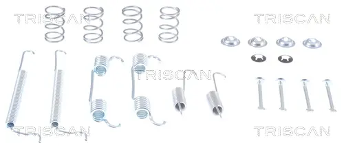 комплект принадлежности, спирани челюсти TRISCAN             
