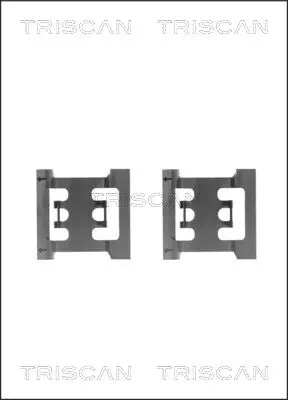 комплект принадлежности, дискови накладки TRISCAN             