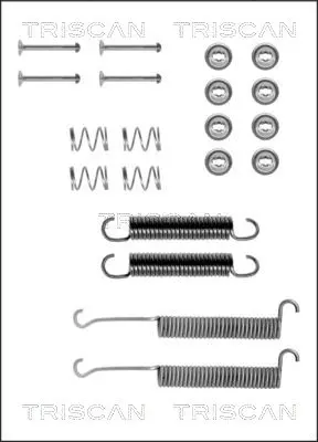 комплект принадлежности, спирани челюсти TRISCAN             