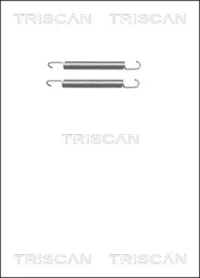 комплект принадлежности, челюсти за ръчна спирачка TRISCAN             