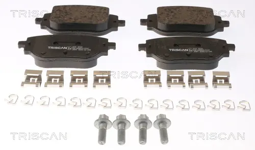 Комплект спирачно феродо, дискови спирачки TRISCAN
