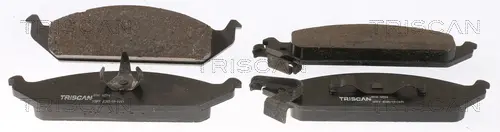 Комплект спирачно феродо, дискови спирачки TRISCAN