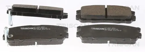Комплект спирачно феродо, дискови спирачки TRISCAN