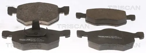Комплект спирачно феродо, дискови спирачки TRISCAN