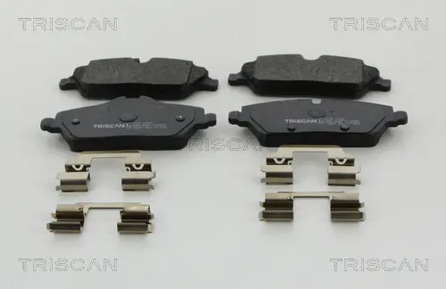 Комплект спирачно феродо, дискови спирачки TRISCAN