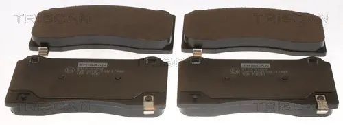 комплект спирачно феродо, дискови спирачки TRISCAN             