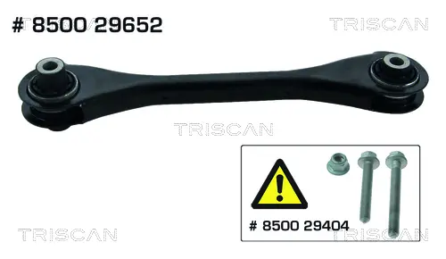 щанга/подпора, окачване на колелото TRISCAN             
