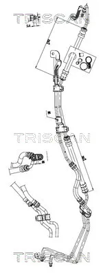 Хидравличен маркуч, кормилно управление TRISCAN