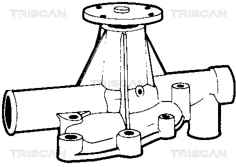 водна помпа, охлаждане на двигателя TRISCAN             