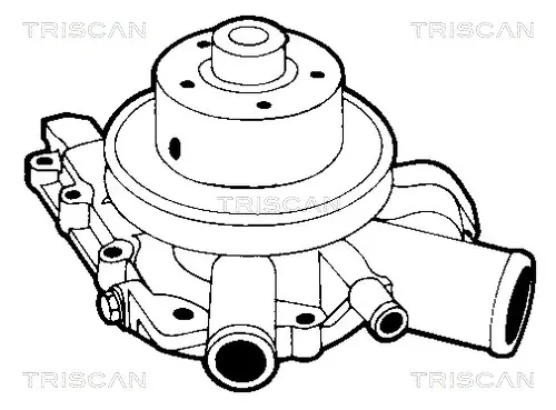 водна помпа, охлаждане на двигателя TRISCAN             