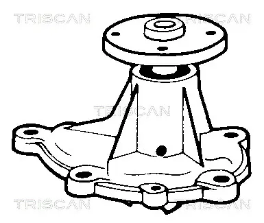 водна помпа, охлаждане на двигателя TRISCAN             