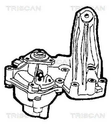 водна помпа, охлаждане на двигателя TRISCAN             
