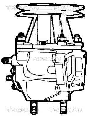 водна помпа, охлаждане на двигателя TRISCAN             