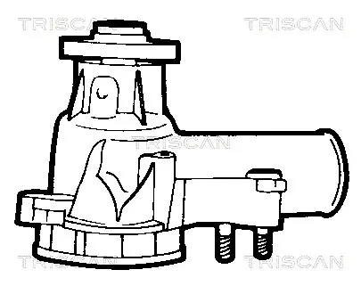 водна помпа, охлаждане на двигателя TRISCAN             