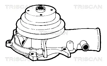 водна помпа, охлаждане на двигателя TRISCAN             