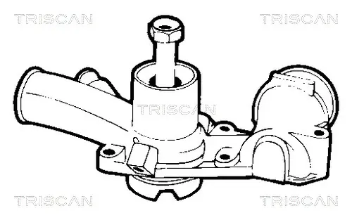 водна помпа, охлаждане на двигателя TRISCAN             