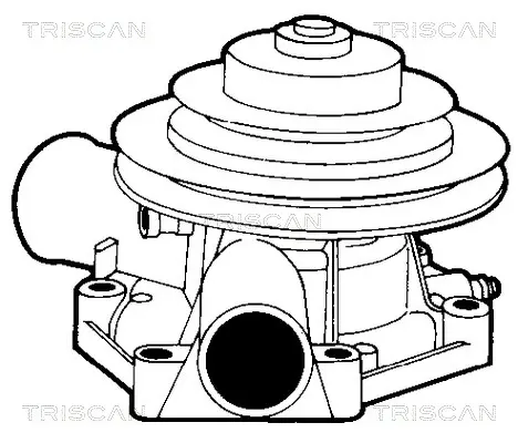 водна помпа, охлаждане на двигателя TRISCAN             