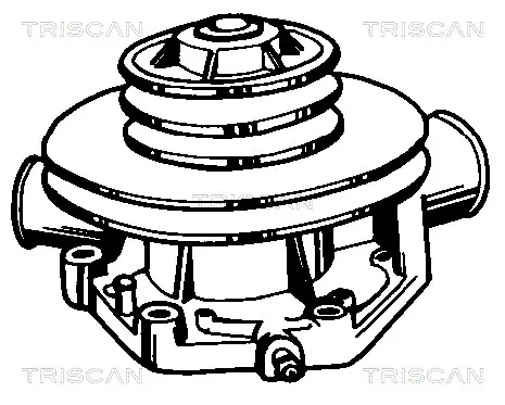 водна помпа, охлаждане на двигателя TRISCAN             