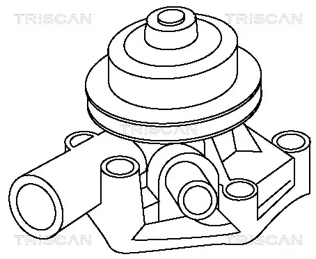 водна помпа, охлаждане на двигателя TRISCAN             
