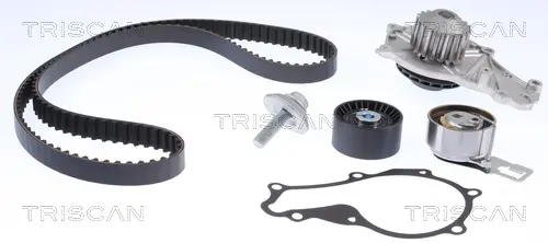 водна помпа- к-кт ангренажен ремък TRISCAN             