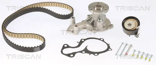 водна помпа- к-кт ангренажен ремък TRISCAN             