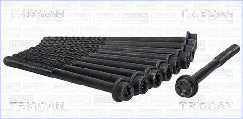 комплект болтове на капака на клап. (на цилиндровата глава) TRISCAN             