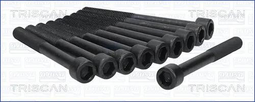 комплект болтове на капака на клап. (на цилиндровата глава) TRISCAN             