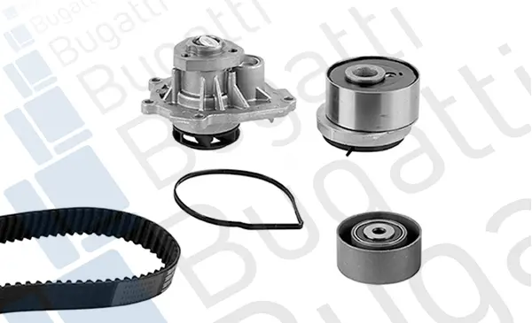 водна помпа- к-кт ангренажен ремък BUGATTI             