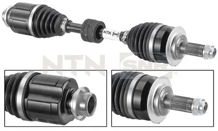 полуоска SNR                 