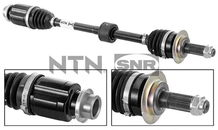 полуоска SNR                 