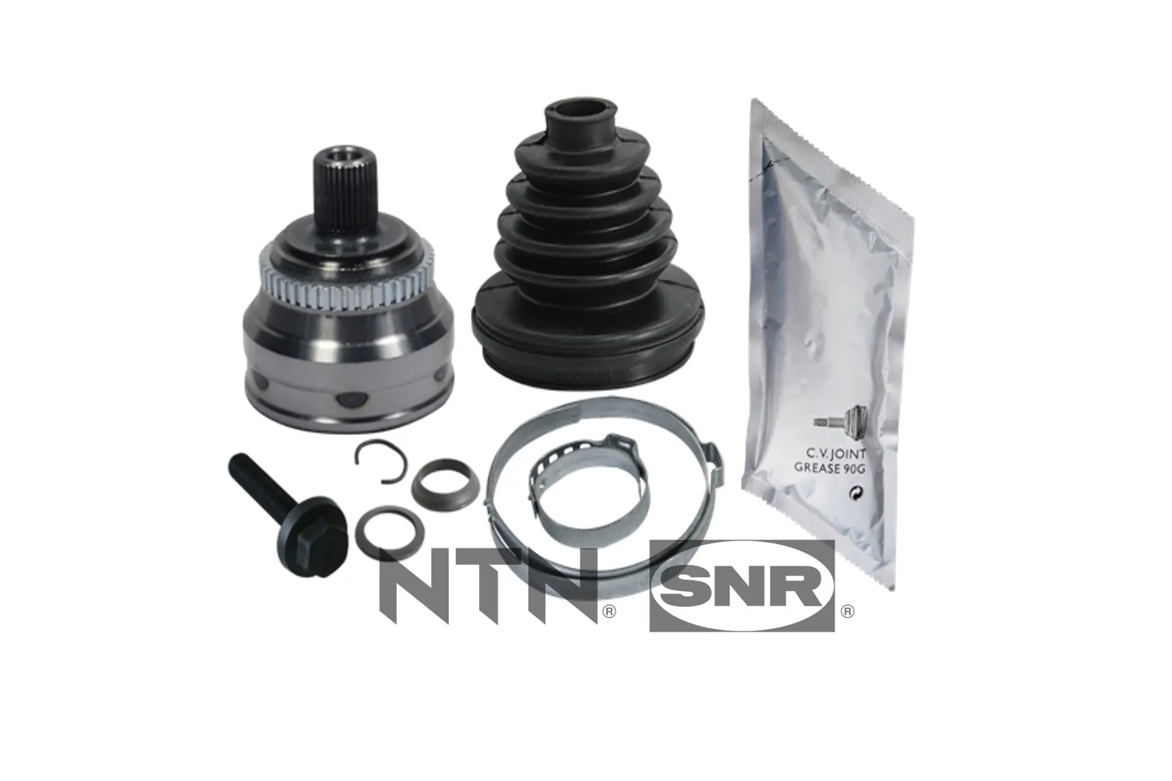 каре комплект, полуоска SNR                 