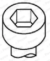 комплект болтове на капака на клап. (на цилиндровата глава) PAYEN               