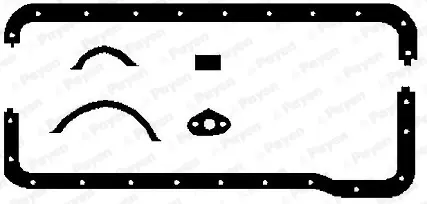 комплект гарнитури, маслена вана (картер) PAYEN               