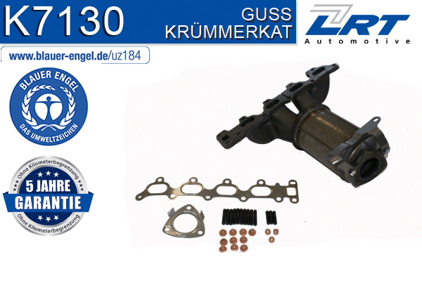 Коляно, катализатор LRT                 