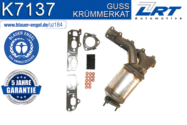 Коляно, катализатор LRT                 