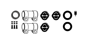 монтажен комплект, изпускателна система HJS                 