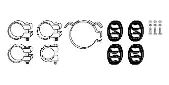 монтажен комплект, изпускателна система HJS                 