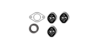 монтажен комплект, катализатор HJS                 