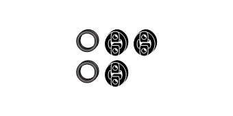 монтажен комплект, изпускателна система HJS                 