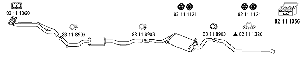 Изпускателна система HJS                 