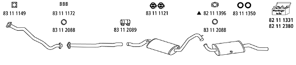 Изпускателна система HJS                 