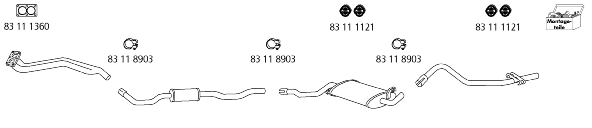 Изпускателна система HJS                 