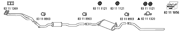 Изпускателна система HJS                 