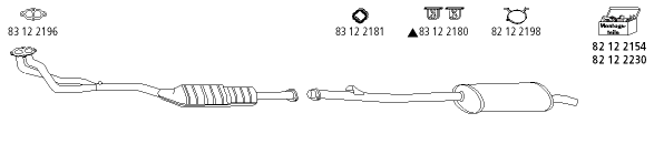 Изпускателна система HJS                 