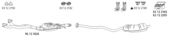Изпускателна система HJS                 