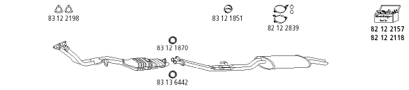 Изпускателна система HJS                 