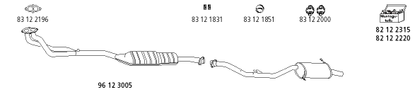 Изпускателна система HJS                 