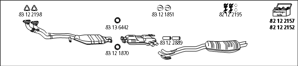 Изпускателна система HJS                 