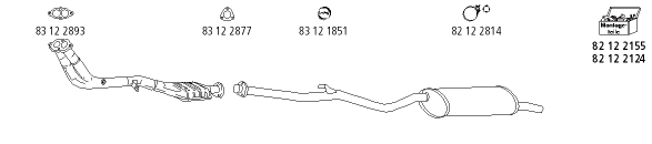 Изпускателна система HJS                 